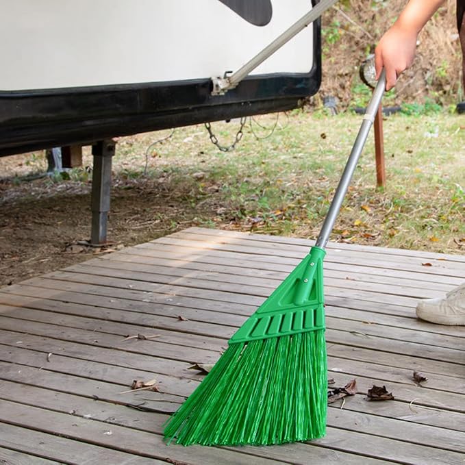 Courtyard Broom/Heavy-Duty Broom Long-Handled Commercial Broom Angle Broom - Image 4