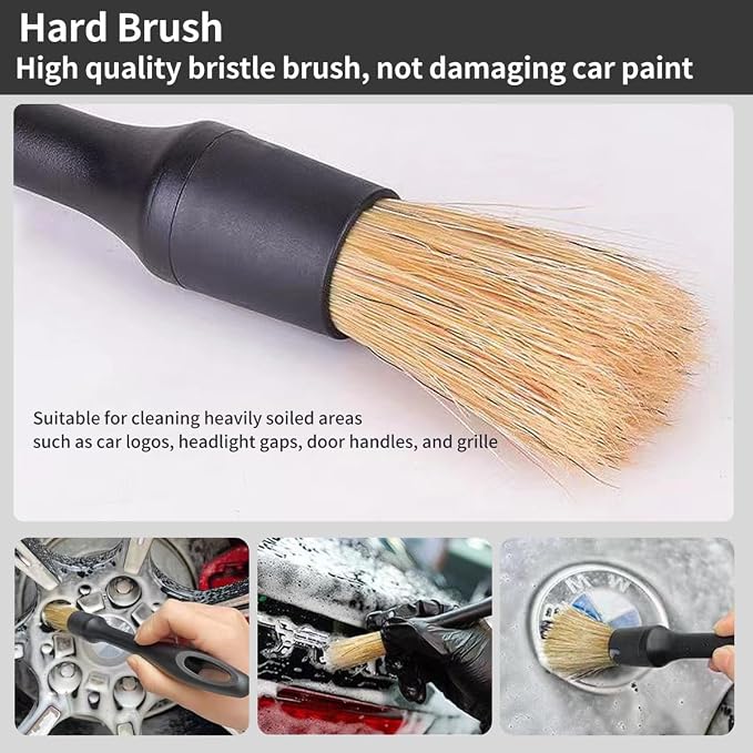 QioTceen Car Detailing Brush Set - Image 3