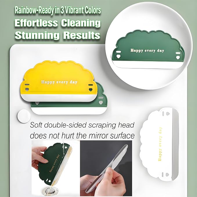 Squeegee Bathroom Glass Door Cleaning Scraper - Image 2