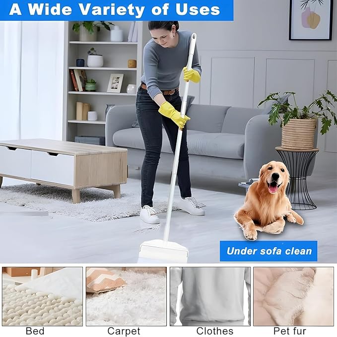 YHPDVI Lint Roller for Pet Hair – 7.5" Extra Wide Sticky Roller - Image 6