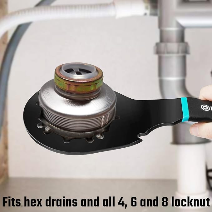 DURATECH Sink Drain Wrench, Universal Sink Wrench - Image 5