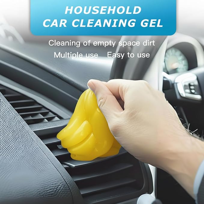 Car Cleaning Gel, Reusable Car Cleaning Putty - Image 2