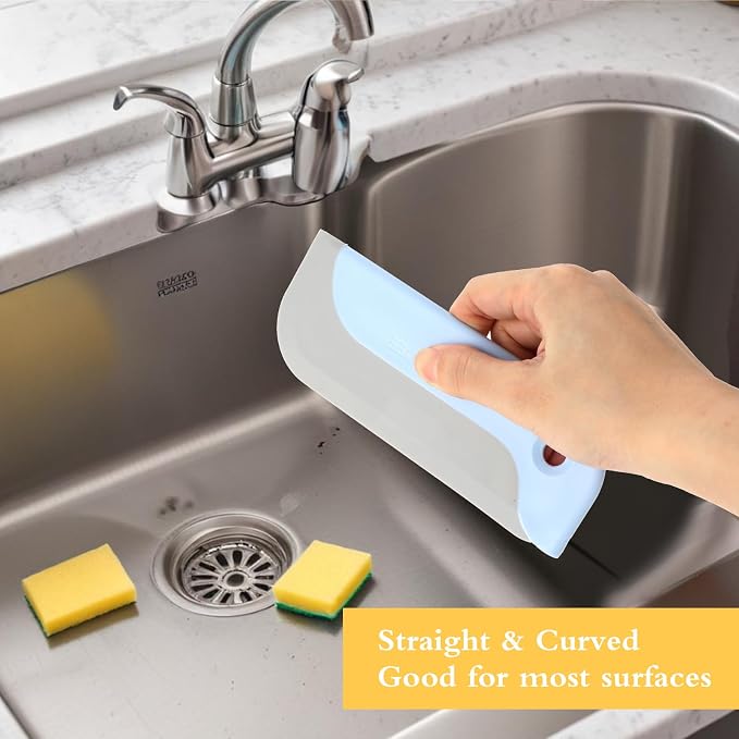 3 Pcs Small Squeegees Mini Rubber Blade Mini Water Scraper Window Tint Tools - Image 6