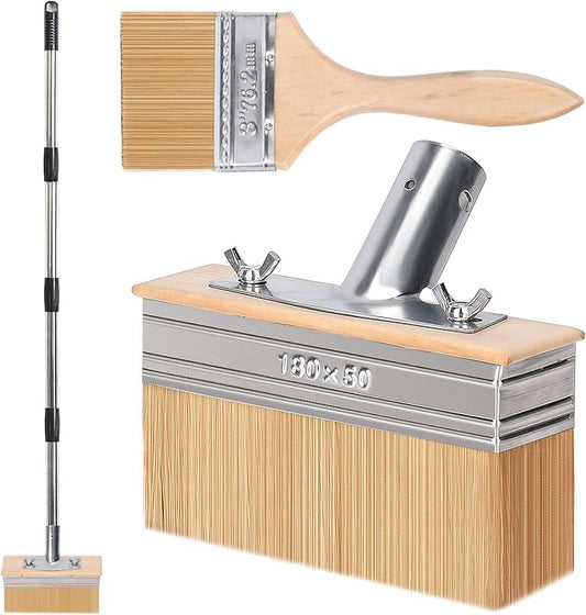 7" Deck Stain Brush Applicator, INCIKITI Wood Stain Brush by INCIKITI