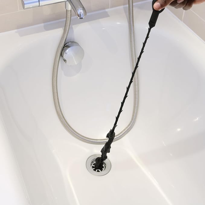 Danco 20 inch Plastic Hair Snake Clog Removal Tool - Image 9