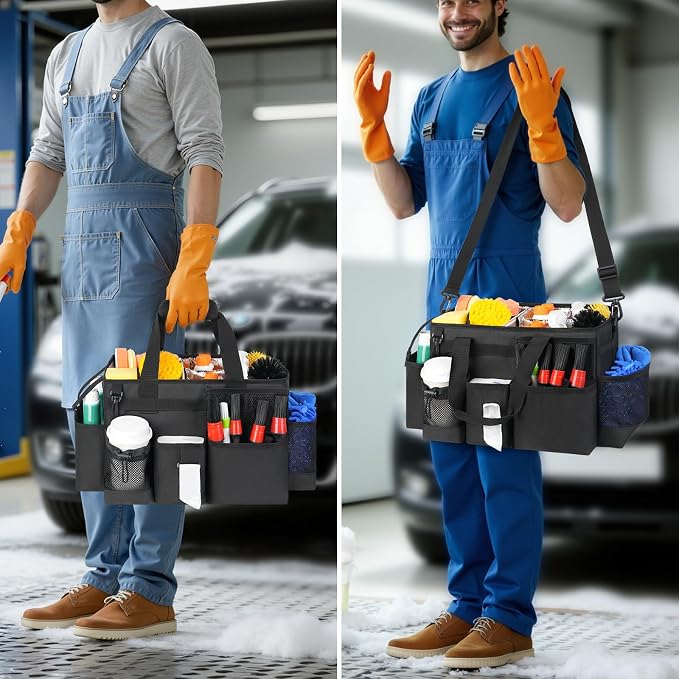 Wearable Detailing Caddy, Car Care Carrying Bag - Image 5