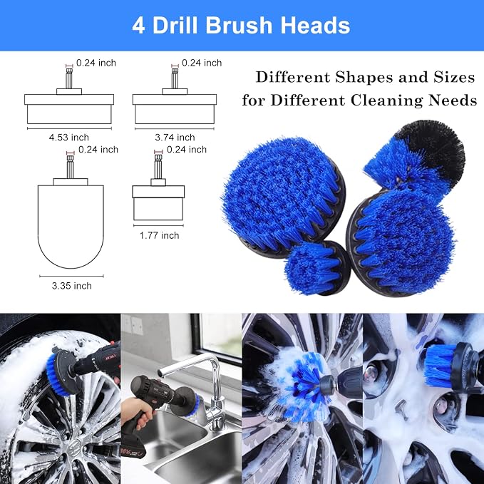 26Pcs Car Detailing Brush Set, Car Detailing Kit, Car Detailing Brushes - Image 2