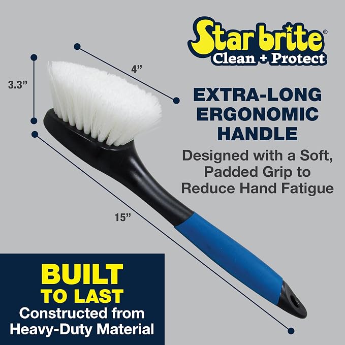 STAR BRITE Stiff Deck Brush - Image 2