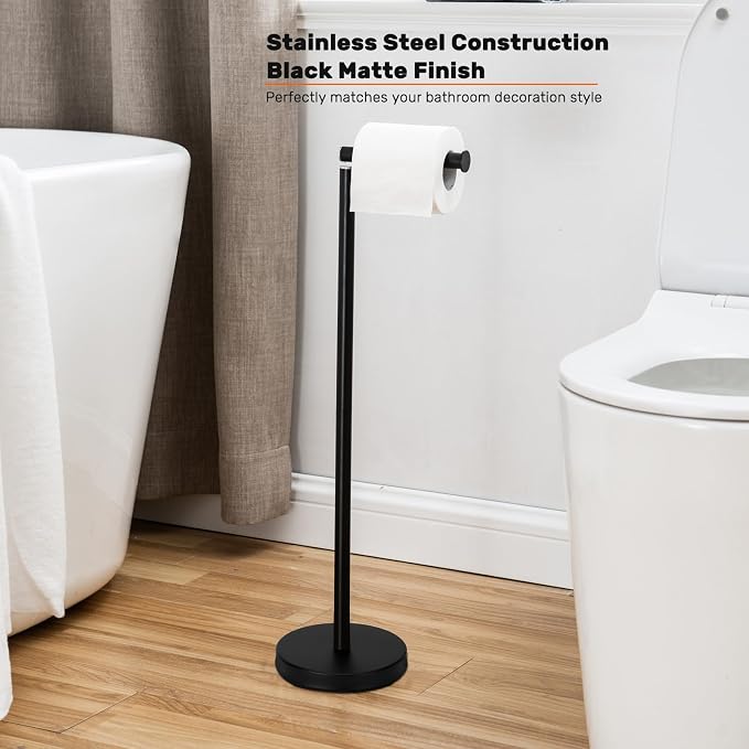 Noonext Toilet Paper Holder Stand - Image 4
