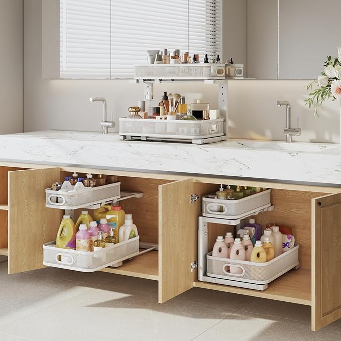 1 Pack 15.7IN-Depth Under Sink Organizer - Image 6