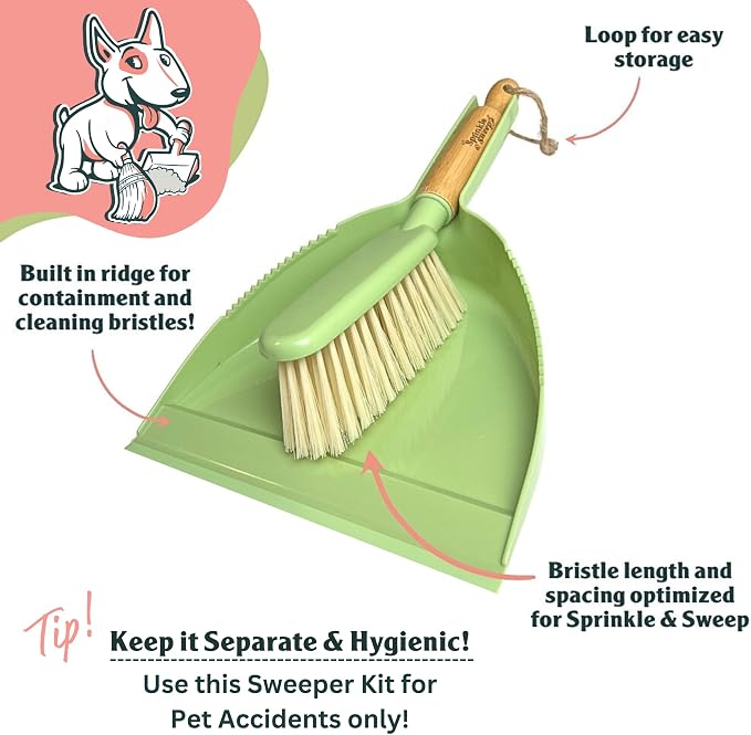 Sprinkle & Sweep Dust Pan and Brush - Image 5
