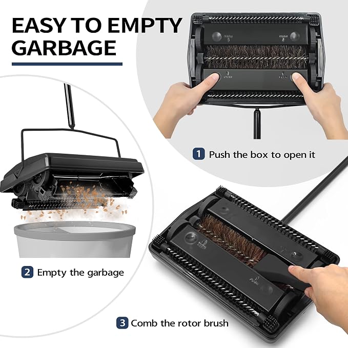 JEHONN Carpet Floor Sweeper Manual - Image 6