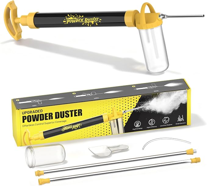 Diatomaceous Earth Powder Duster, Powder Sprayer by Unknown
