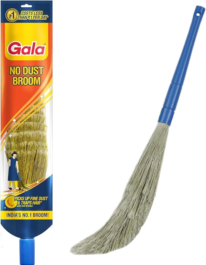 Gala No Dust Broom For Floor Cleaning, broom stick for home floor cleaning by Gala