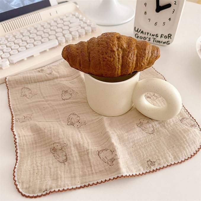 BuLuTu 100% Cotton Muslin Kitchen Towels - Image 4