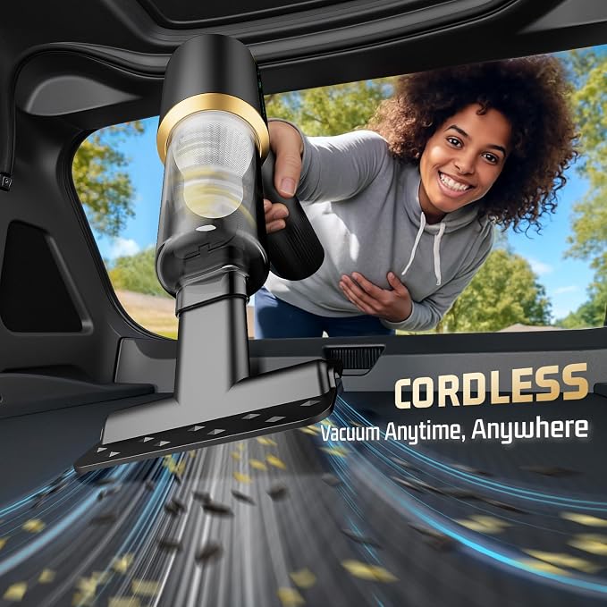 Car Handheld Vacuum Cordless: Car Vacuum Cleaner - Image 6