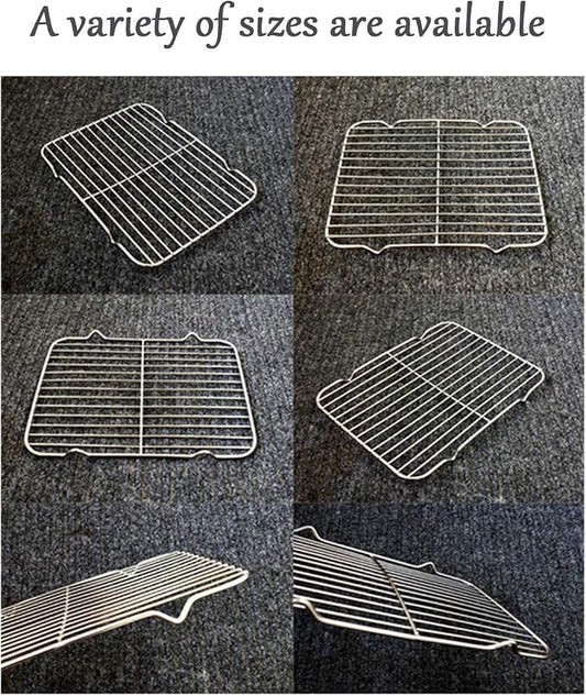Grilling Rack Heavy Duty Wire Grate Oven Roasting Rack 5.3 x 8.75 inch - Image 2