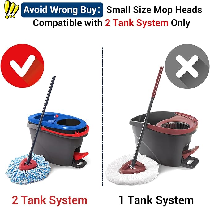 Spin Mop Replace Head for O Ceda Spinning EasyWring Rinse Clean Mop Refill - Image 2