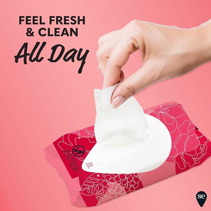 Summer's Eve Blissful Escape Feminine Wipes, Gentle pH-Balanced Formula Helps - Image 2