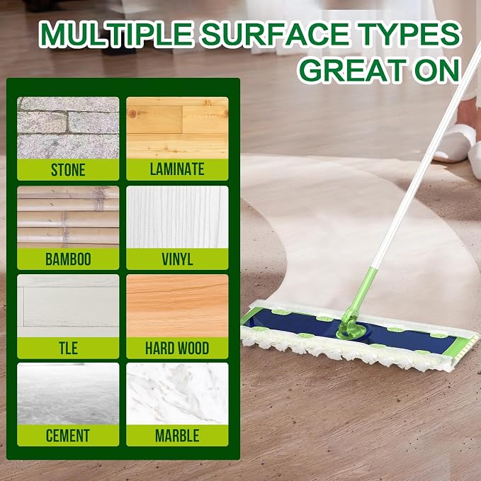 XL Heavy Duty Dry Sweeping Cloths Compatible - Image 8