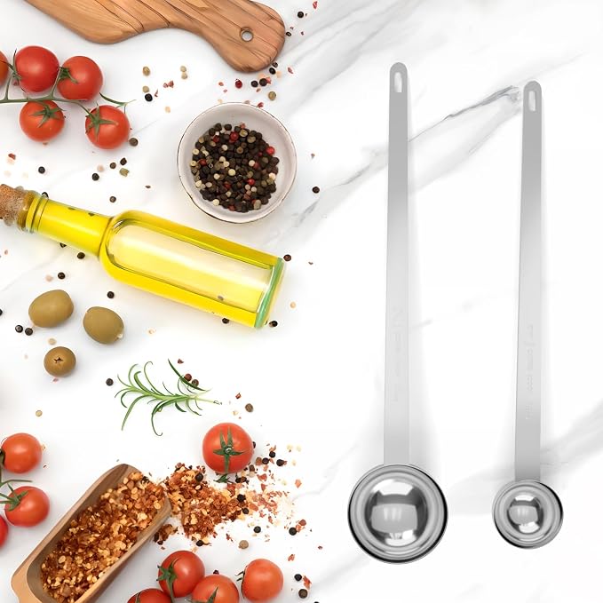 2PCS 1 Tablespoon Coffee Scoop, One tbsp Stainless Steel Scooper - Image 6