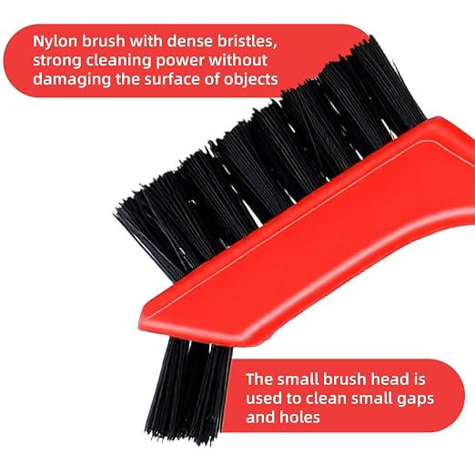 6 Pack Nylon Brush for Cleaning Small Cleaning Brushes Mini Nylon Brush Set for - Image 5