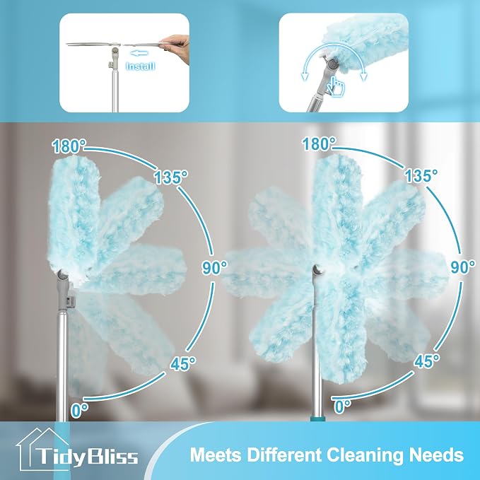 6 ft Extendable Dusters for Cleaning Compatible - Image 6