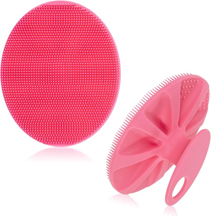 Soft Silicone Body Cleansing Brush Shower Scrubber, Gentle Exfoliating and - Image 7