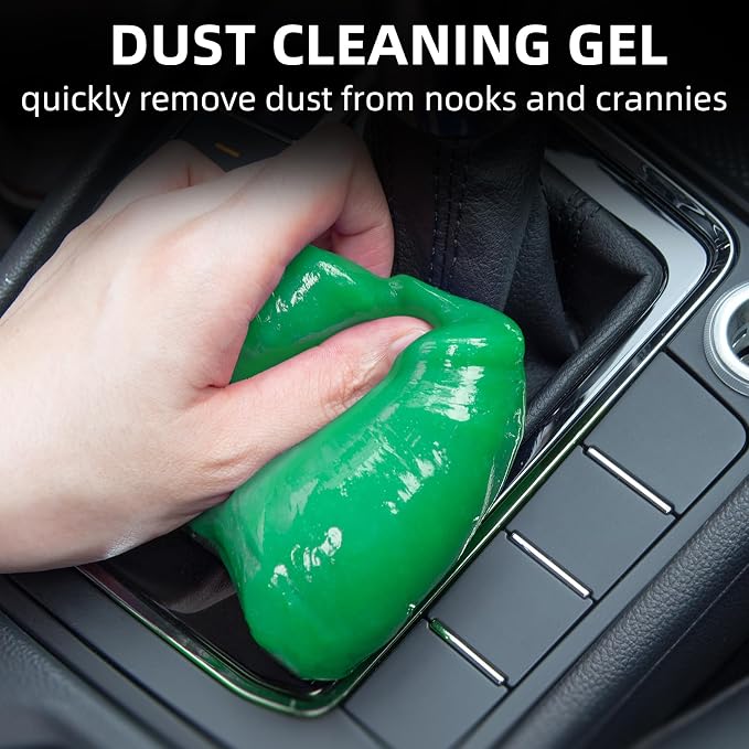 Car Cleaning Gel, Keyboard Cleaner Cleaning Putty - Image 3