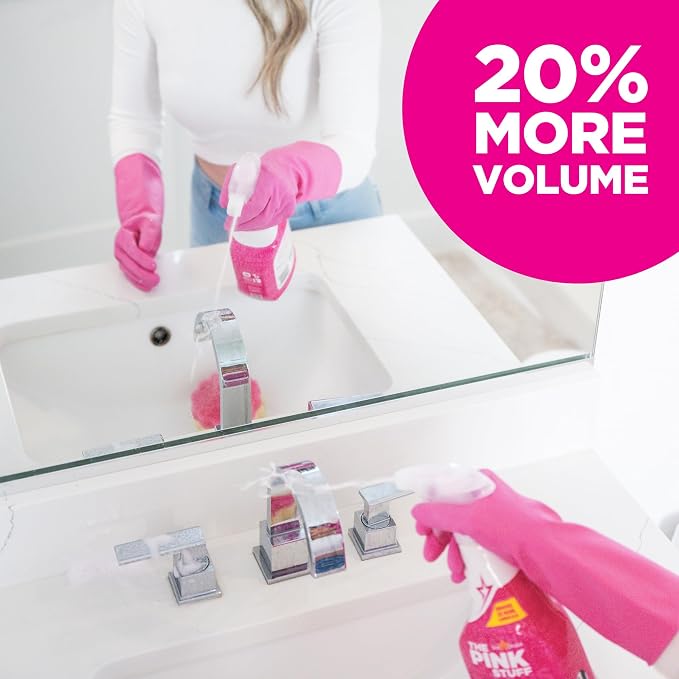 Stardrops - The Pink Stuff Miracle Bathroom Foam Cleaner, 30 fl oz – Now 20% - Image 3