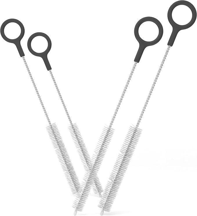 Heavy Duty Cleaning Brushes Set of 4 by Buenalife