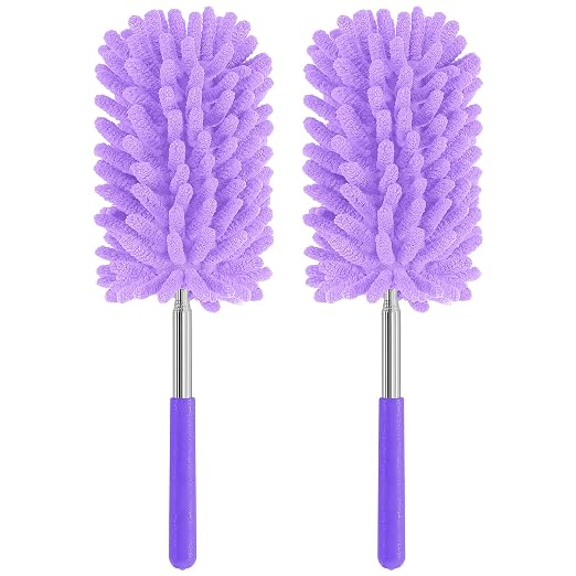 Mini Duster for Cleaning, 360° Bendable Hand Dusters by TIMIVO