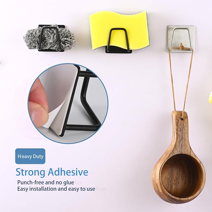 2-Pack Stainless Steel Sponge Holder - Image 3