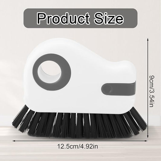 2pcs Crevice Cleaning Brush, Hard Bristle Window Track Cleaning Tools 2 in 1 - Image 2