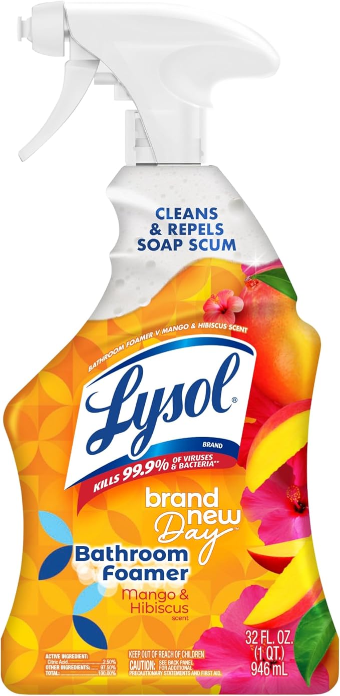 LYSOL Bathroom Cleaner Spray, Foaming Cleaner by Lysol