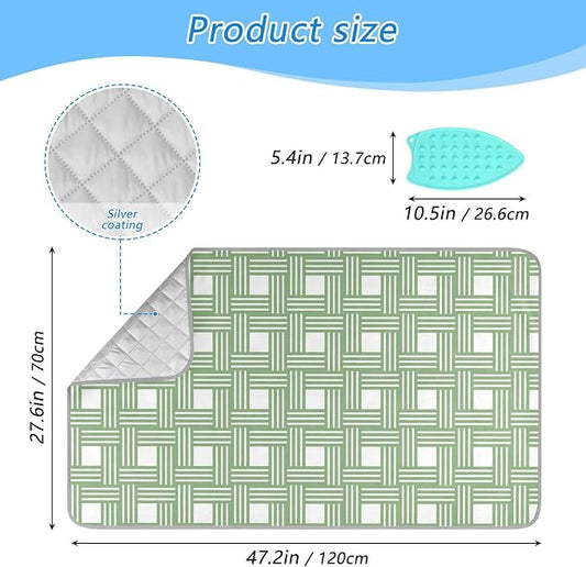 Ironing Mat for Table top Portable Ironing Pad Blanket for Washer Dryer - Image 2