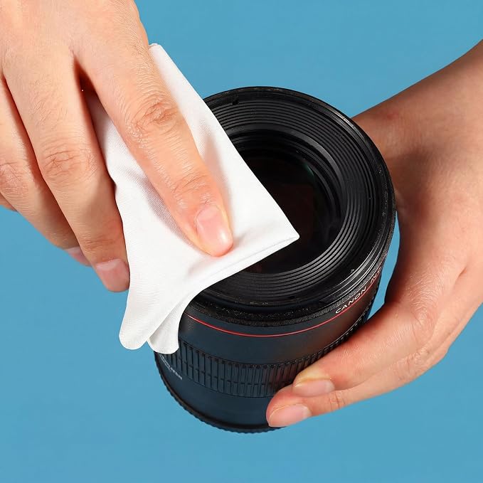 100 Pcs Cleanroom Cloth Wipes Microfiber Lint Free Cloth Disposable Clean - Image 5