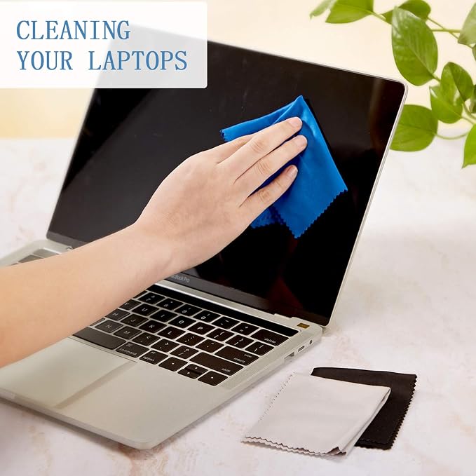 Frienda 50 Pcs Microfiber Cleaning Cloth - Image 5