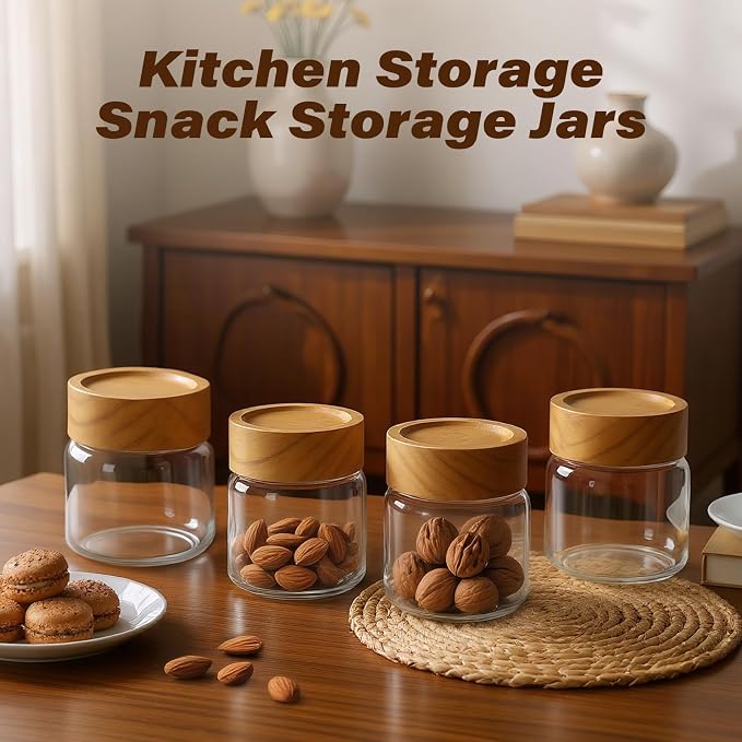 6-Pack 6 oz Airtight Food Sealed Jars - Image 5