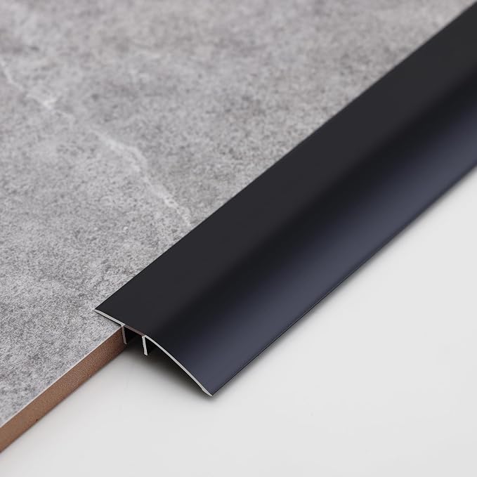Gaahing Aluminum Floor Transition Threshold Strip, Bridge The Height Gap by Getallthemoldingtrimsyoulike