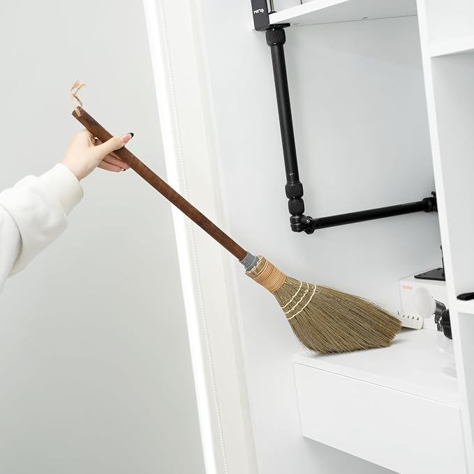 BMart Home Natural Whisk Sweeping Hand Handle Broom - Image 8