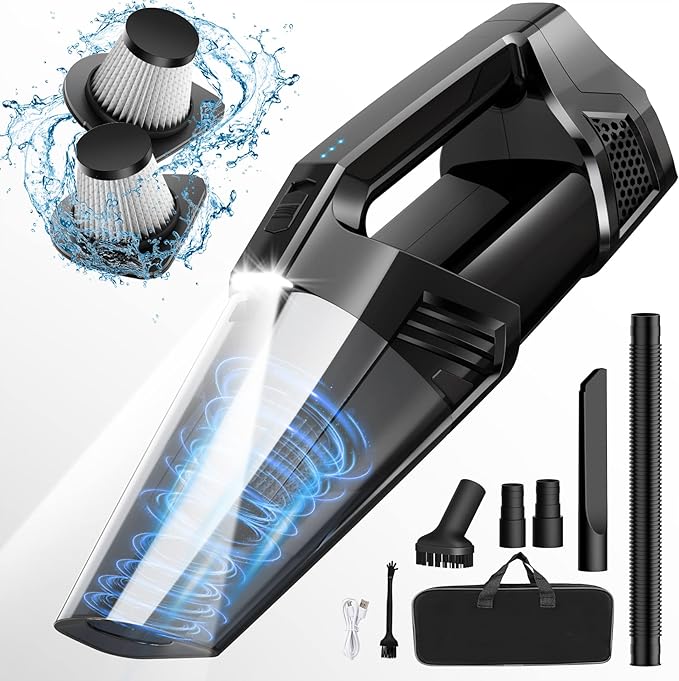 Handheld Vacuum Cordless Portable Car Vacuum by Unknown