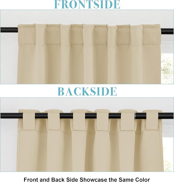 RYB HOME Small Window Curtains - Image 4