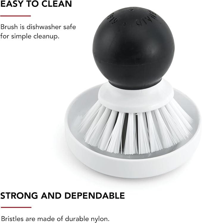 KitchenAid Palm Brush with Dish Tray to Keep Countertops Dry and Clean - Image 3