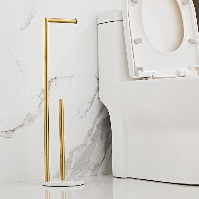 Marble Toilet Paper Holder Stand - Image 5