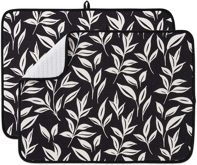FRESHMINT Printed Dish Drying Mats by FRESHMINT