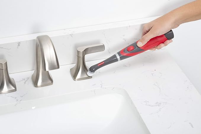 Rubbermaid Reveal Power Scrubber Attachable Soft Bristle & Velcro Head - Image 5