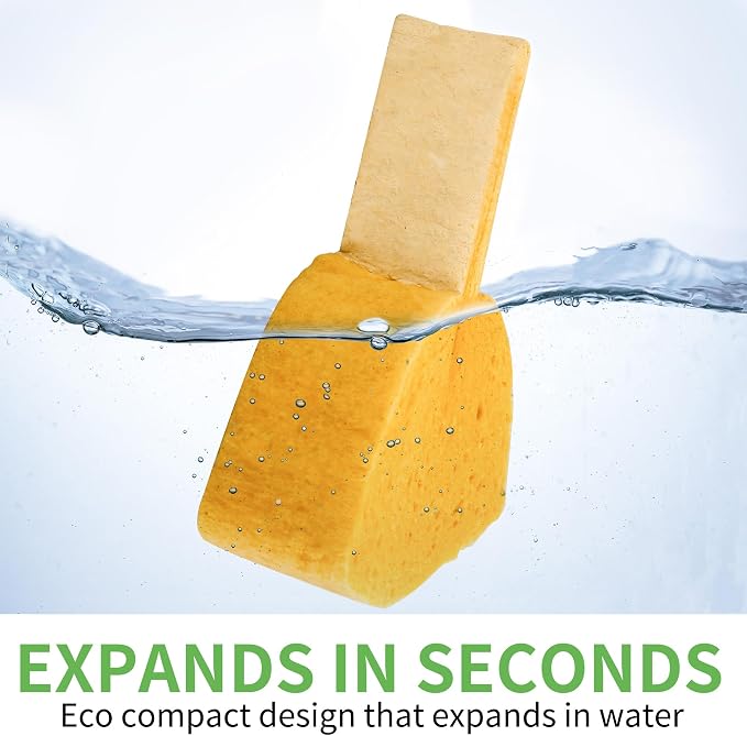 10 Count Compostable Thicker Pop-Up Sponges - Image 3