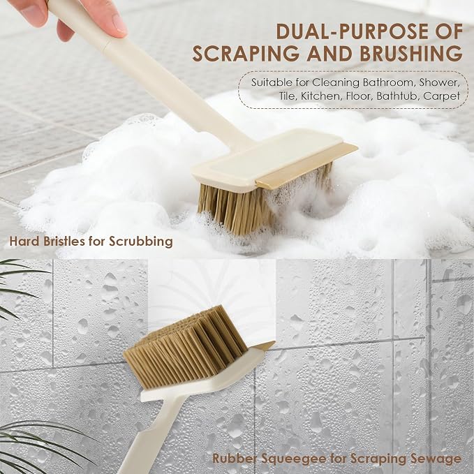 3 Pack Hard Bristle Scrub Brush Set - Image 2