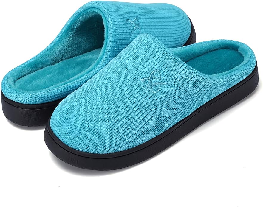 Memory Foam Slippers for Women's and Men's Casual House Shoes by landeer